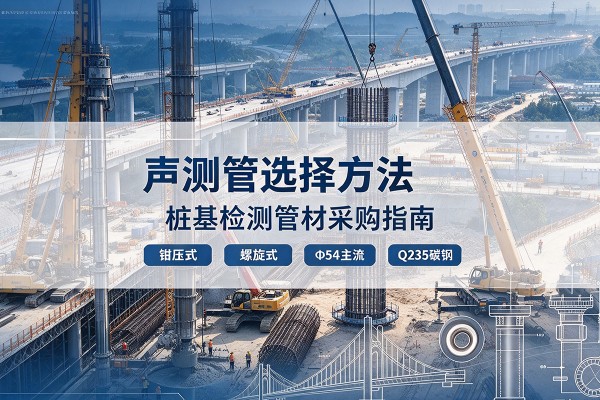 勉县声测管选型标准