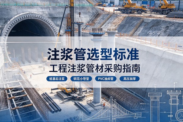 勉县注浆管选型标准