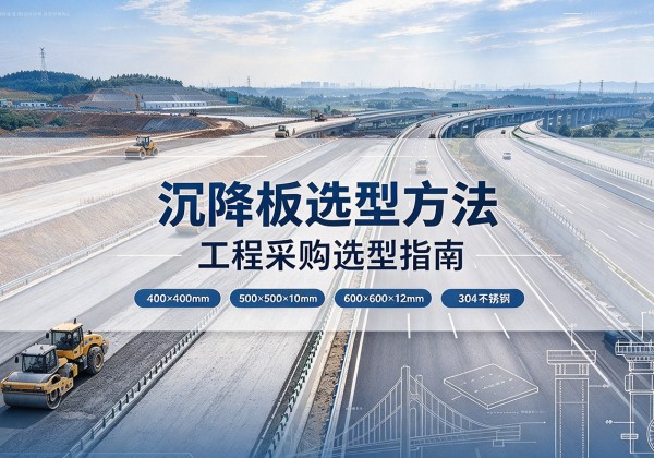 勉县沉降板选择方法