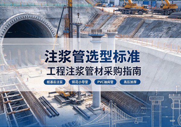 勉县注浆管选型标准